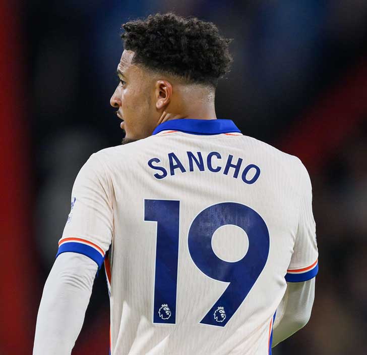 Jadon Sancho of Chelsea