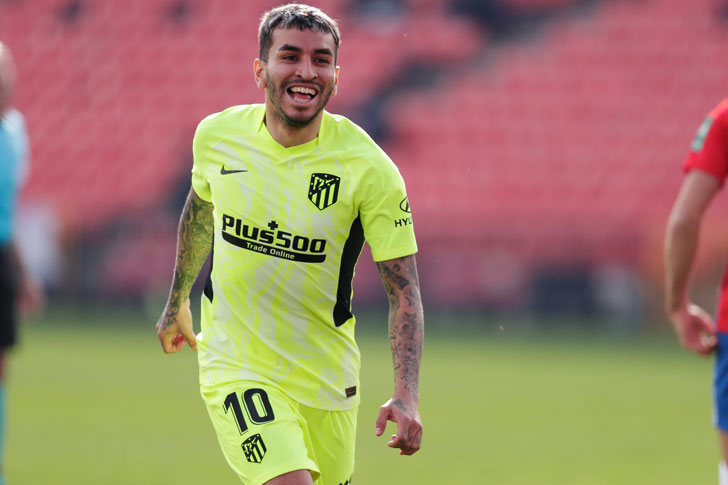 Atletico Madrid forward Angel Correa