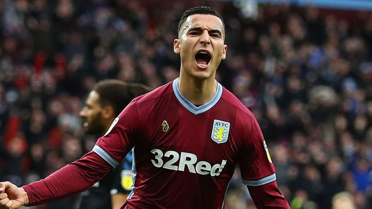 Aston Villa forward Anwar El Ghazi