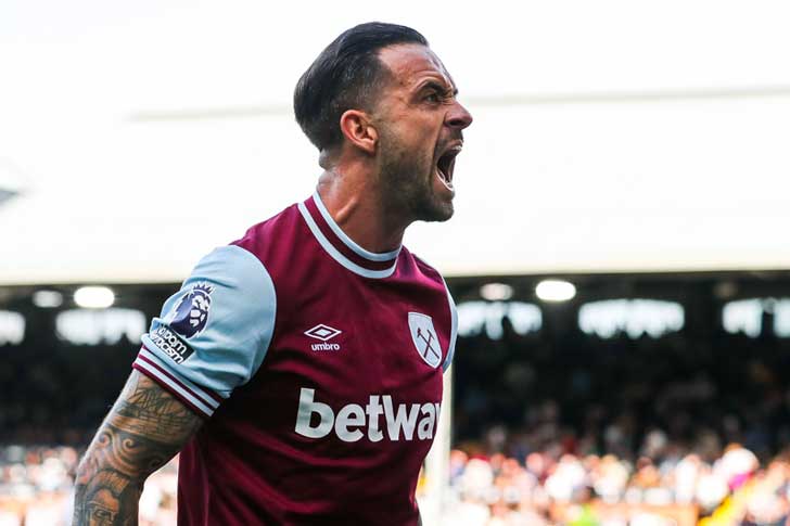 Danny Ings of West Ham