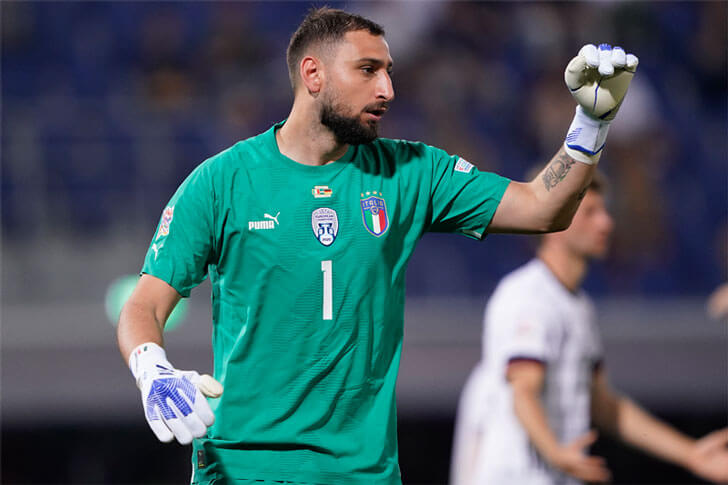 Gianluigi Donnarumma of Italy